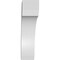Ekena Millwork 5 1/2-in. W x 18-in. D x 22-in. H Legacy Architectural Grade PVC Knee Brace BRCP055X18X22LEC - alternate 3